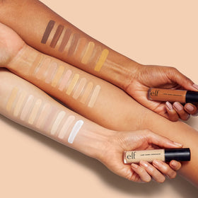 e.l.f. Camo Concealer applied under-eye
