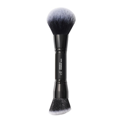 e.l.f. Dual-Ended Cream + Powder Brush front view