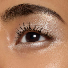 e.l.f. Fine As Fleck Glitter Eyeshadow applied on eyelids