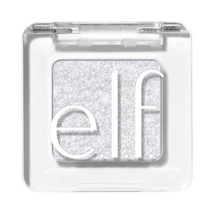 e.l.f. Fine As Fleck Glitter Eyeshadow in Certified Platinum front view