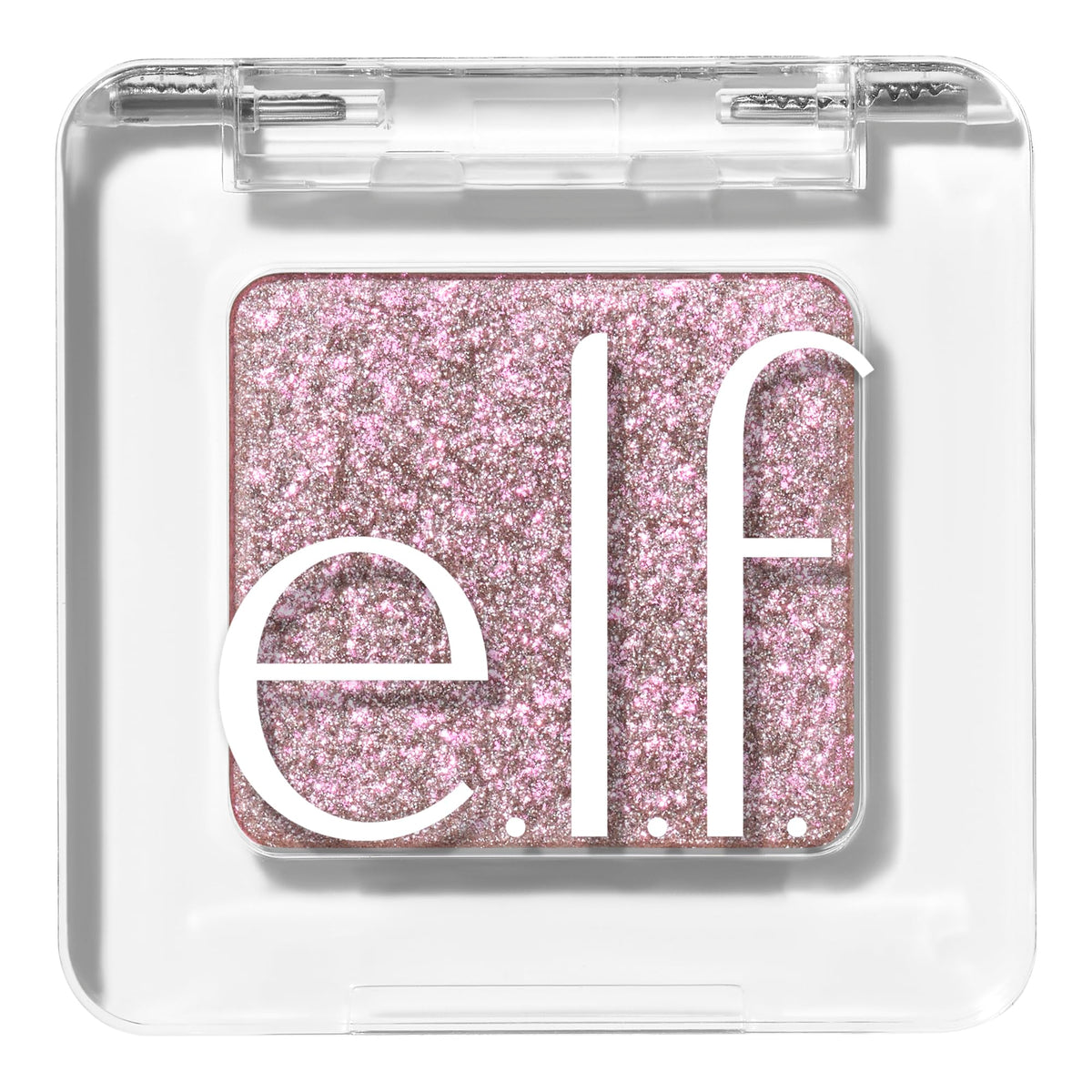 e.l.f. Fine As Fleck Glitter Eyeshadow Pop Off Pink front view