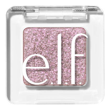e.l.f. Fine As Fleck Glitter Eyeshadow Pop Off Pink front view
