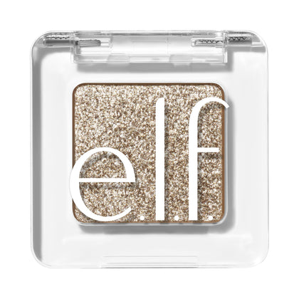 e.l.f. Fine As Fleck Glitter Eyeshadow So Metal front view