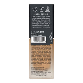 e.l.f. Flawless Satin Foundation Almond in lifestyle setting