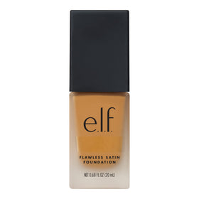 e.l.f. Flawless Satin Foundation Almond with applicator