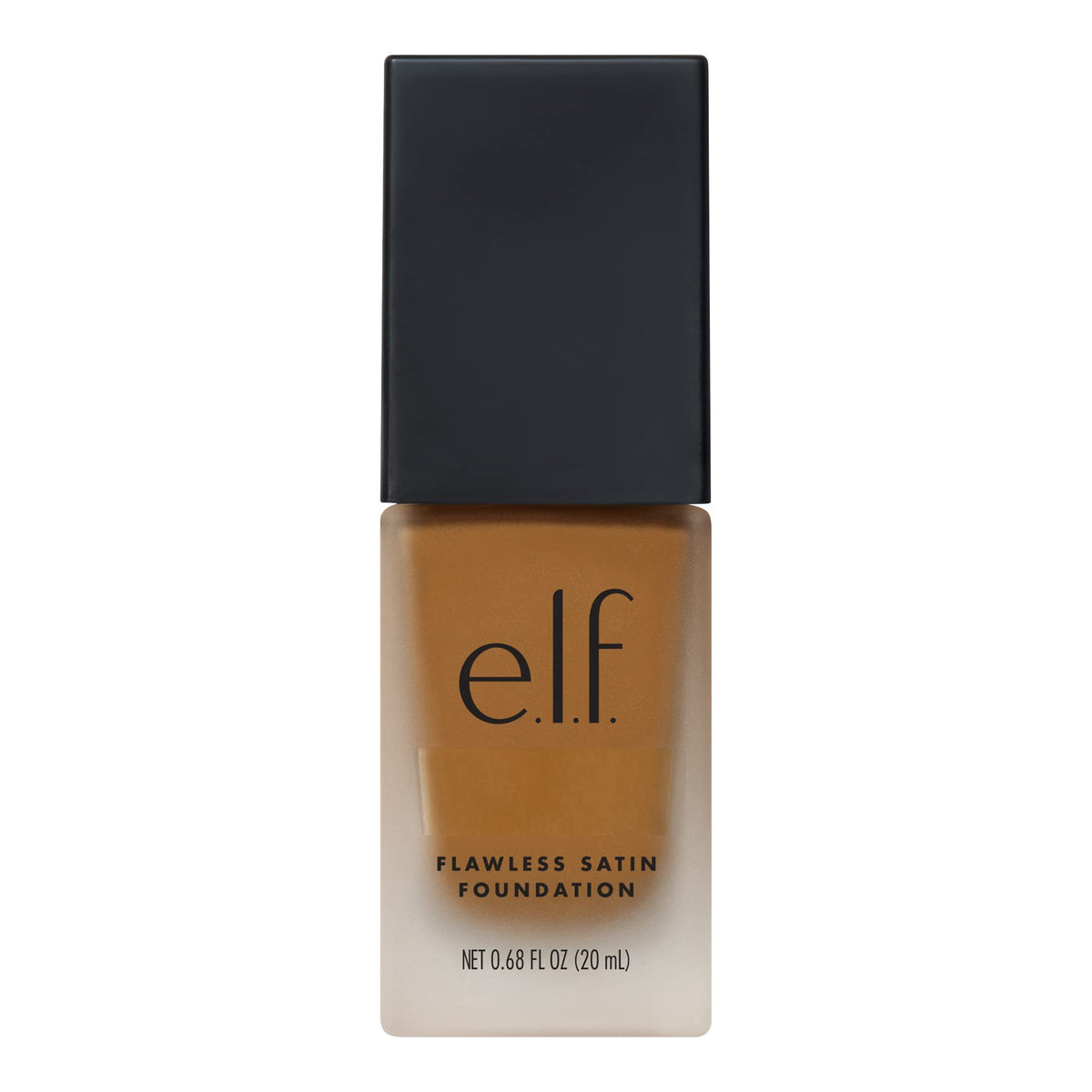e.l.f. Flawless Satin Foundation Maple packaging details