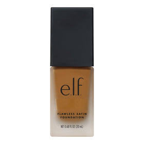 e.l.f. Flawless Satin Foundation Maple packaging details