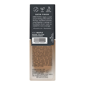 e.l.f. Flawless Satin Foundation Maple with applicator