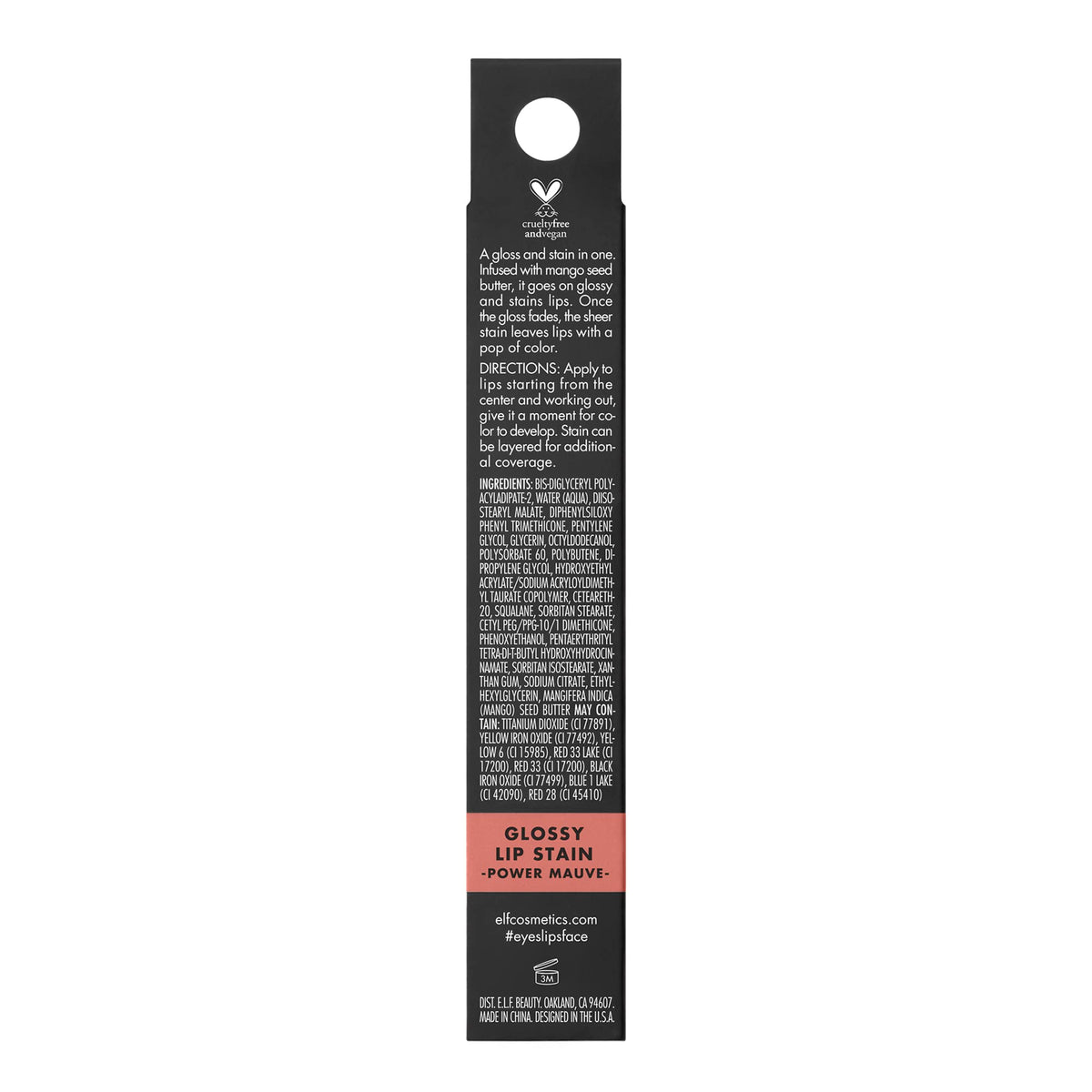 e.l.f. Glossy Lip Stain Power Mauves with other shades