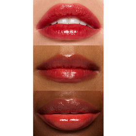 e.l.f. Glossy Lip Stain Rosa Rizzin' applicator close-up