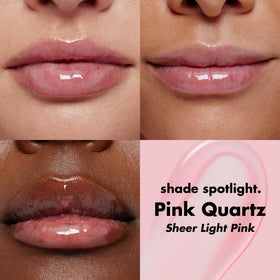 e.l.f. Glow Reviver Lip Oil Pink Quartz applicator close-up