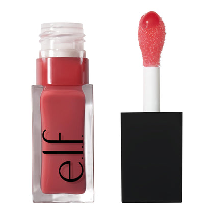 e.l.f. Glow Reviver Lip Oil Rose Envy front view