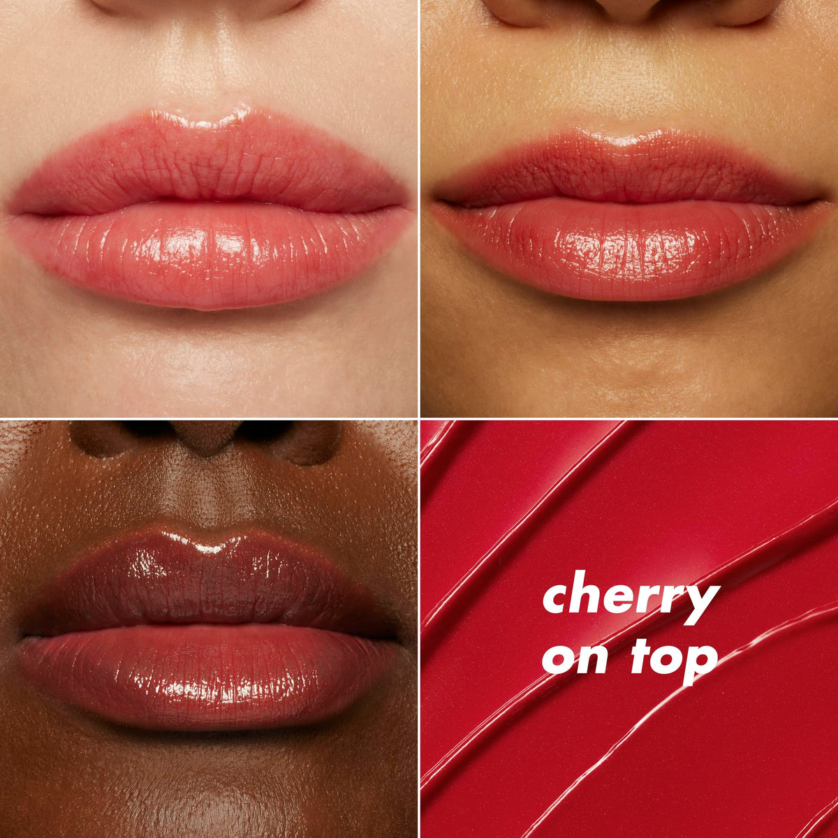 e.l.f. Glow Reviver Lip Oil Stick Cherry on Top in lifestyle setting