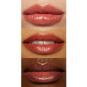 e.l.f. Glow Reviver Lip Oil Stick Truffle-maker swatch on skin