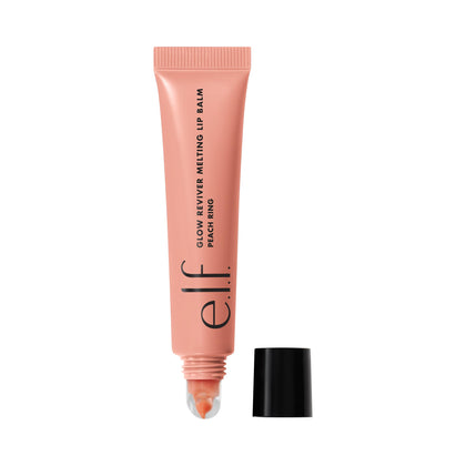 e.l.f. Glow Reviver Melting Lip Balm Peach Ring front view