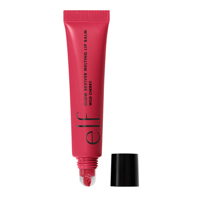 e.l.f. Glow Reviver Melting Lip Balm Wild Cherry front view
