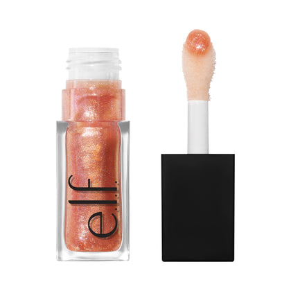 e.l.f. Glow Reviver Plumping Lip Oil Apricot Feelings front view