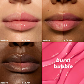 e.l.f. Glow Reviver Plumping Lip Oil Burst Bubble packaging