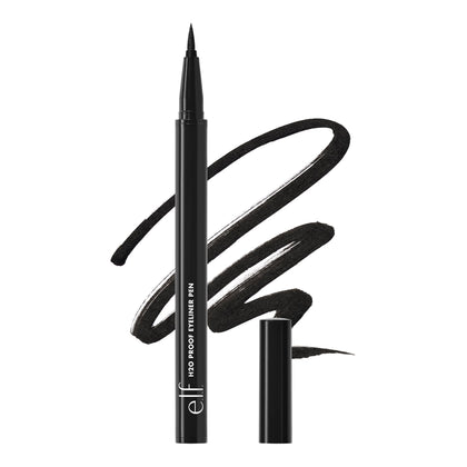 e.l.f. H2O Proof Eyeliner Pen in Jet Black front view