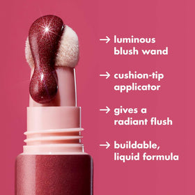 e.l.f. Halo Glow Blush Wand Candlelit swatch on skin