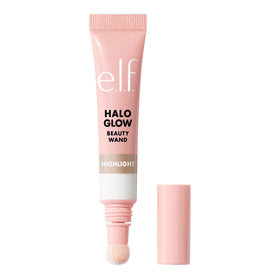 e.l.f. Halo Glow Highlight Beauty Wand front view with cushion-tip applicator