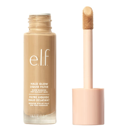e.l.f. Halo Glow Liquid Filter front view in Medium/Tan