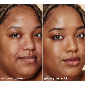 e.l.f. Halo Glow Liquid Filter lifestyle image with makeup tools