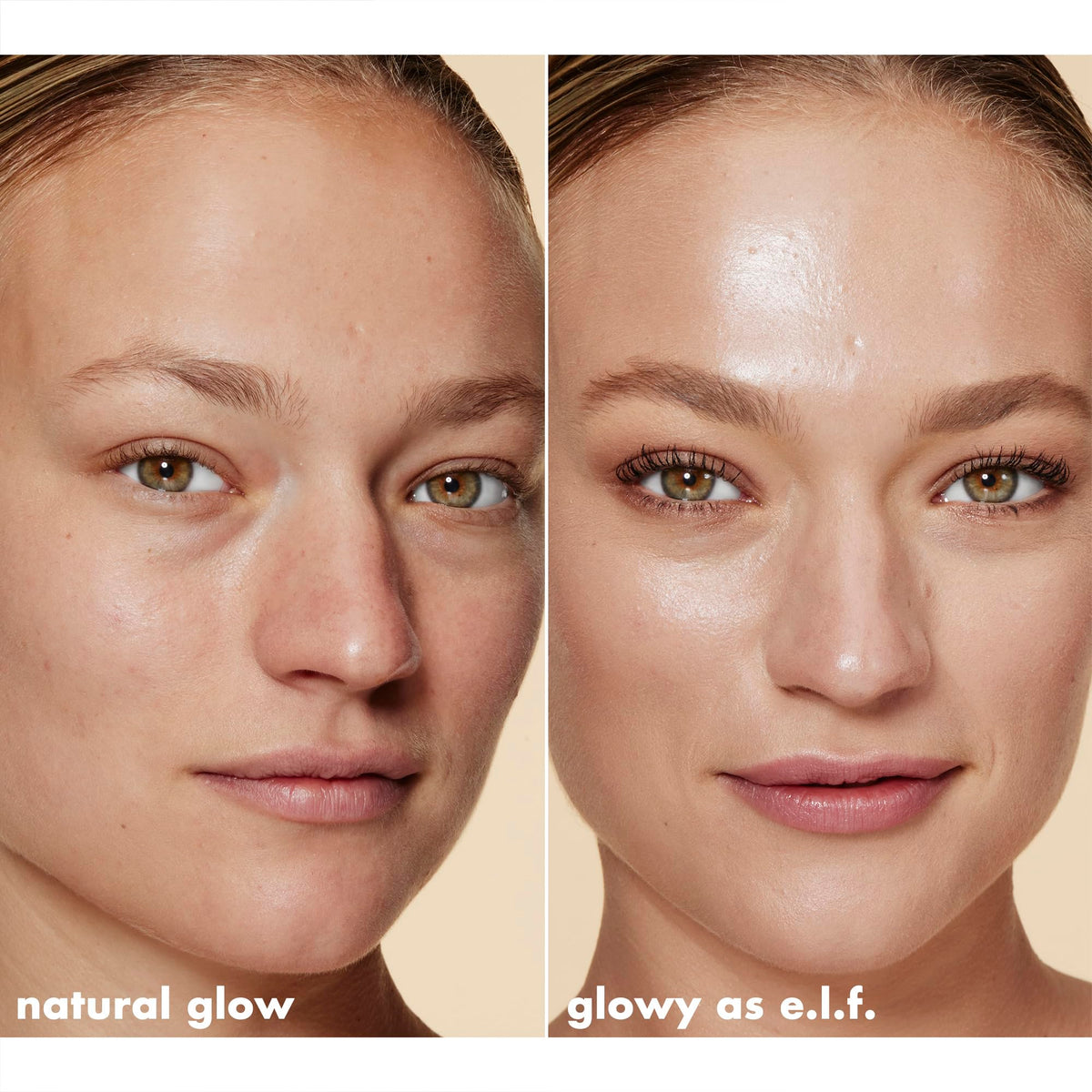 e.l.f. Halo Glow Liquid Filter packaging with a radiant glow effect