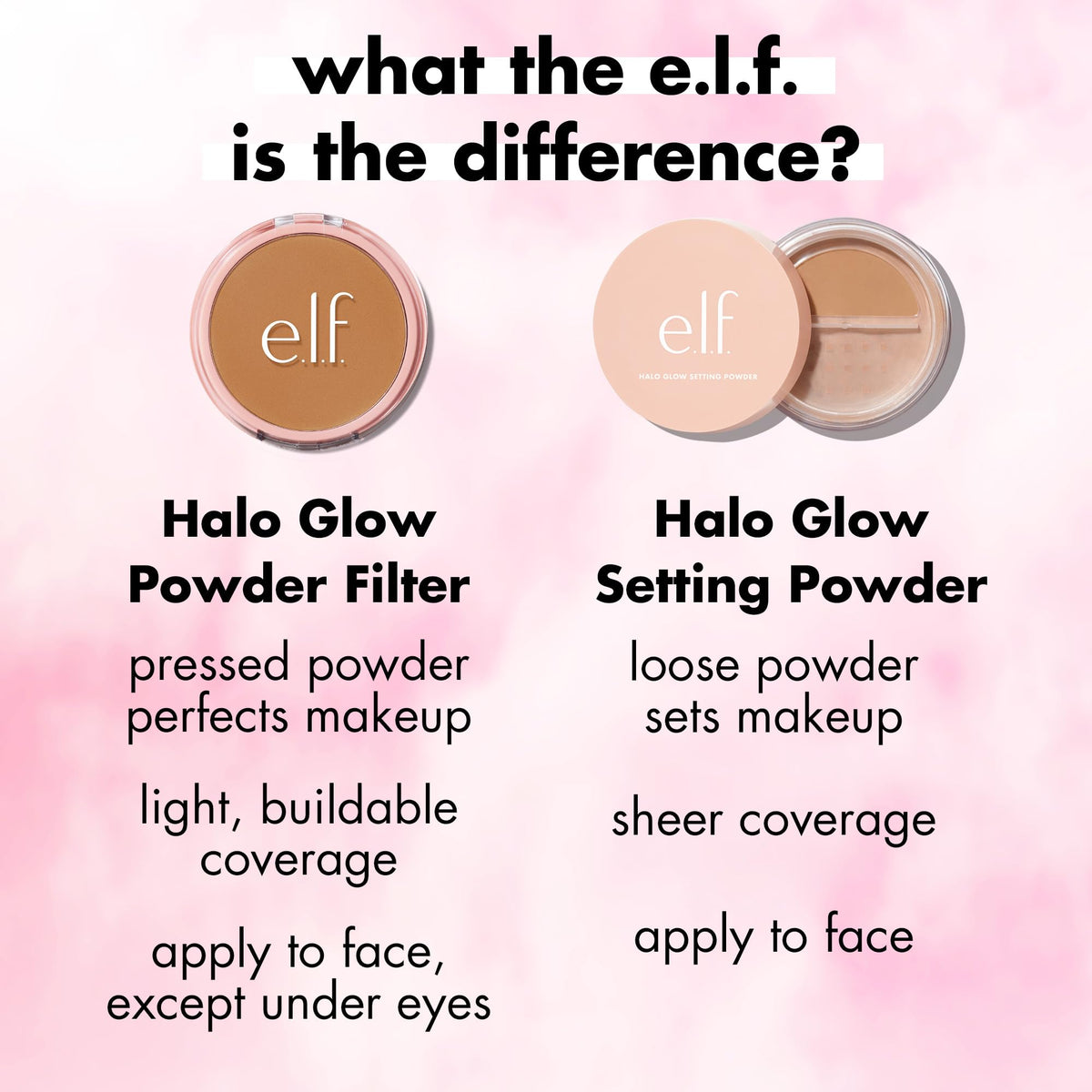 e.l.f. Halo Glow Powder Filter Deep Neutral in makeup bag
