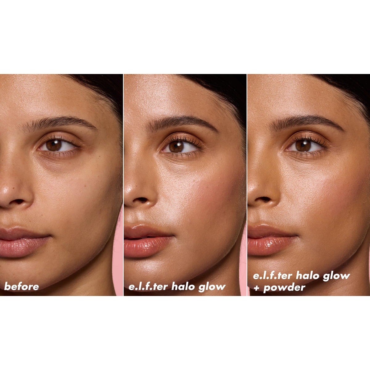e.l.f. Halo Glow Powder Filter Medium Warm packaging details