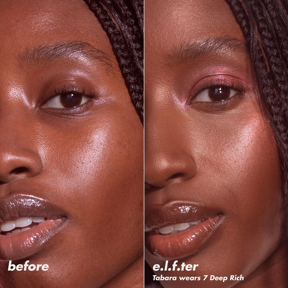 e.l.f. Halo Glow Powder Filter Tan Warm texture