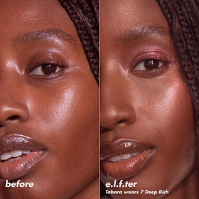 e.l.f. Halo Glow Powder Filter Tan Warm texture