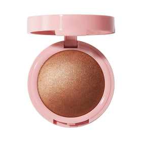 e.l.f. Halo Glow Silky Powder Highlighter Coppertunist close-up of powder texture