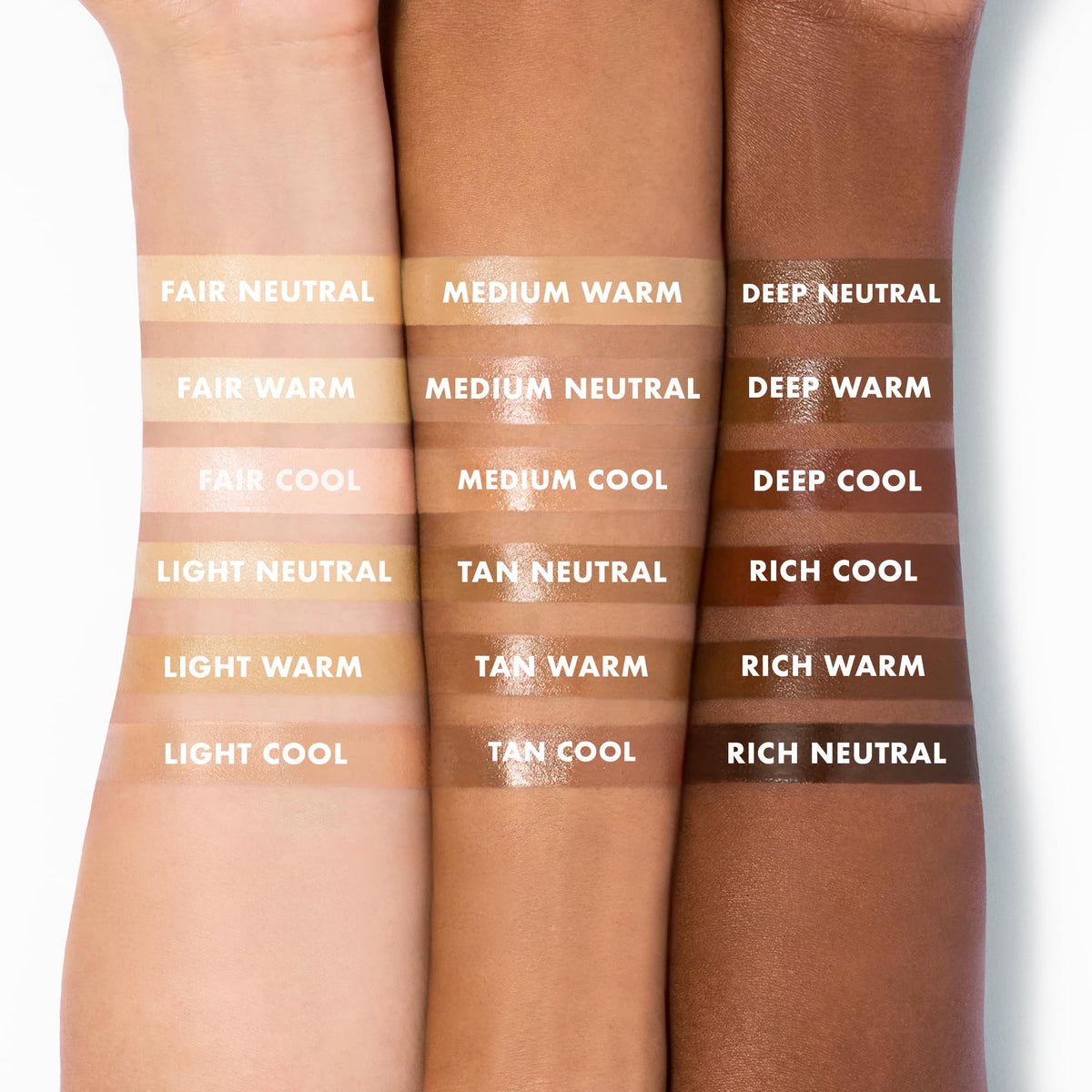 e.l.f. Halo Glow Skin Tint SPF 50 11 Tan Warm shade comparison