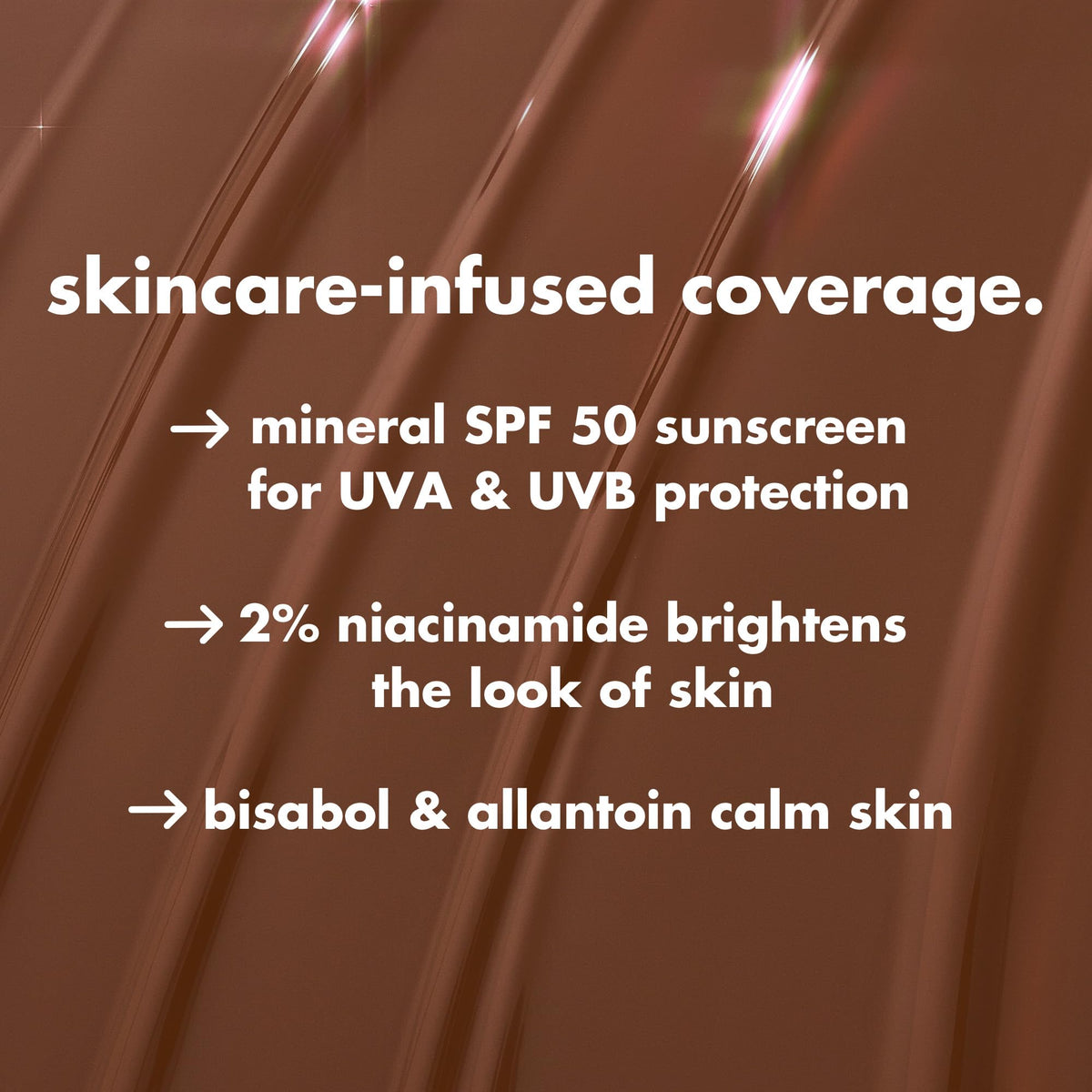 e.l.f. Halo Glow Skin Tint SPF 50 application process