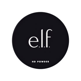 e.l.f. High Definition Powder being applied with a brush