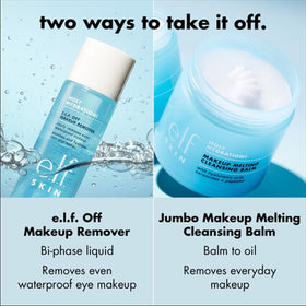 e.l.f. Holy Hydration! Cleansing Balm being applied on skin