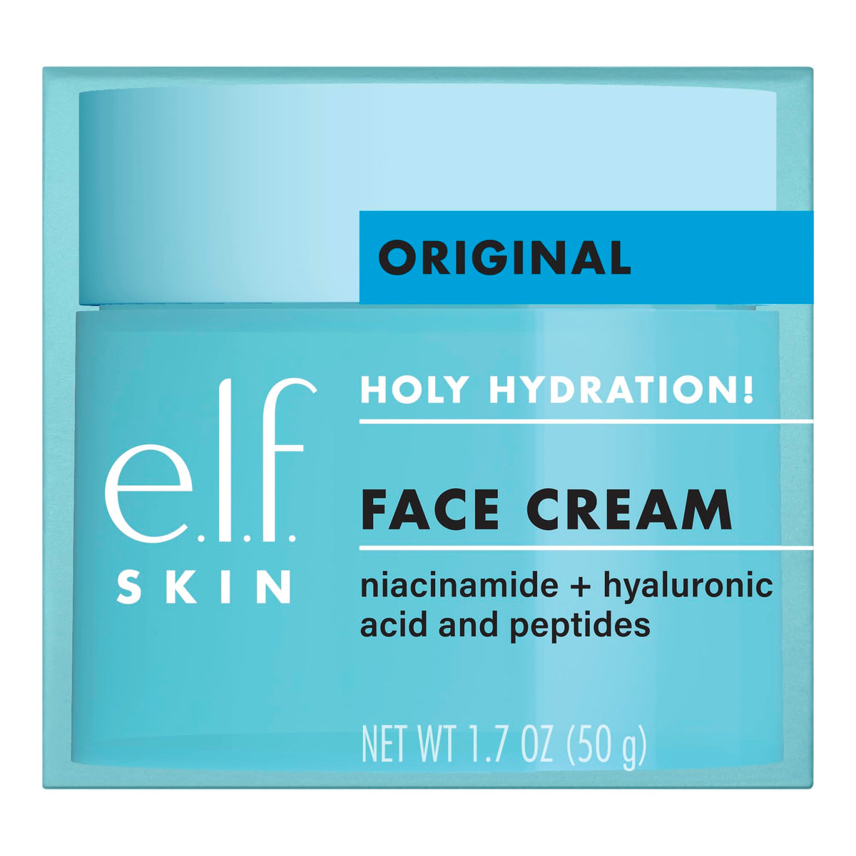 e.l.f. Holy Hydration! Face Cream application on skin