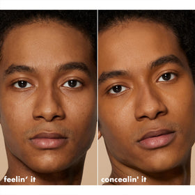e.l.f. Hydrating Camo Concealer Deep Olive swatch on skin