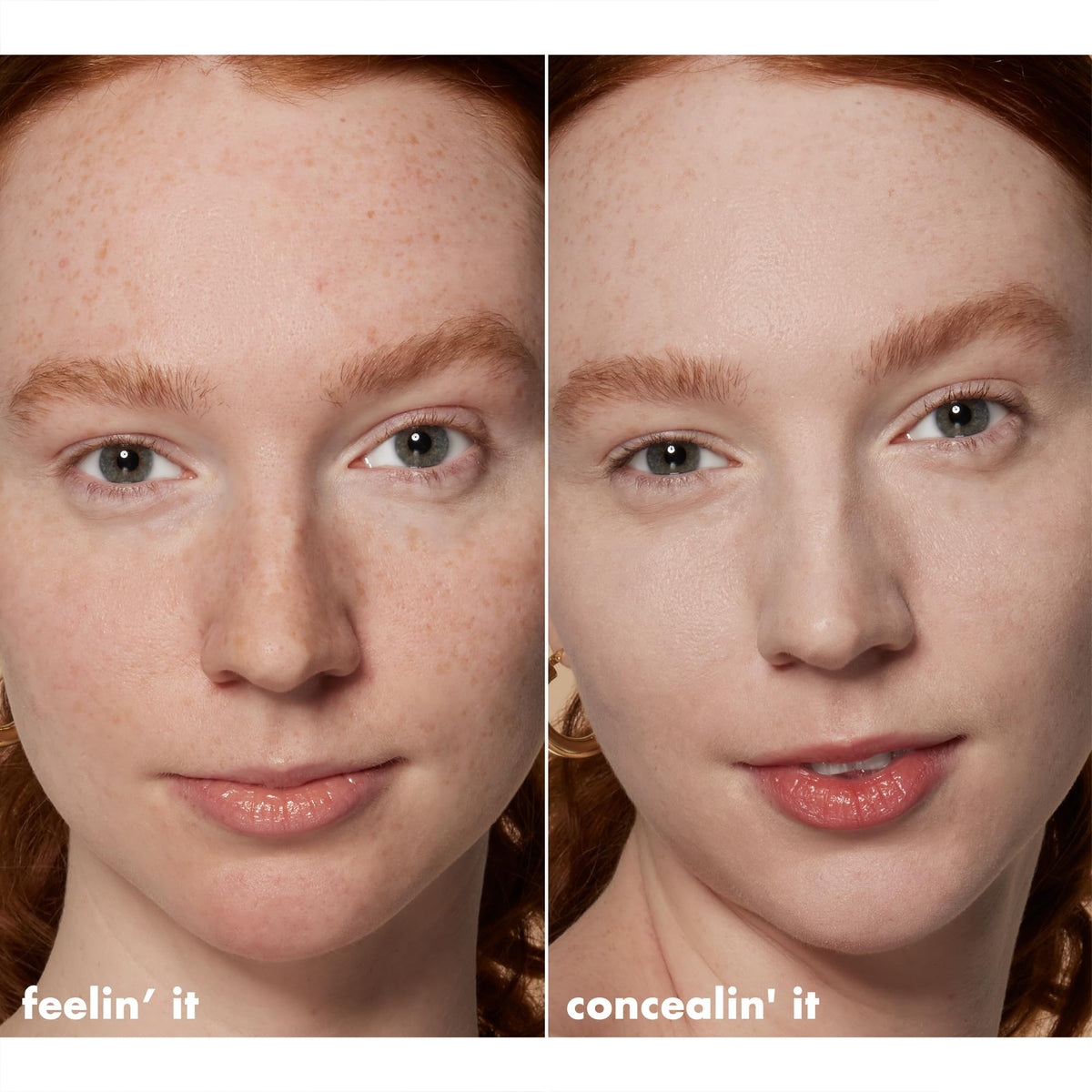 e.l.f. Hydrating Camo Concealer Fair Rose texture on skin