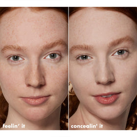 e.l.f. Hydrating Camo Concealer Fair Rose texture on skin
