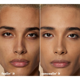 e.l.f. Hydrating Camo Concealer Medium Golden texture on skin