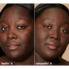 e.l.f. Hydrating Camo Concealer Rich Ebony swatch on skin