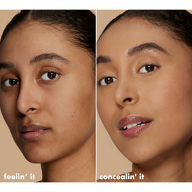 e.l.f. Hydrating Camo Concealer Tan Sand on skin swatch