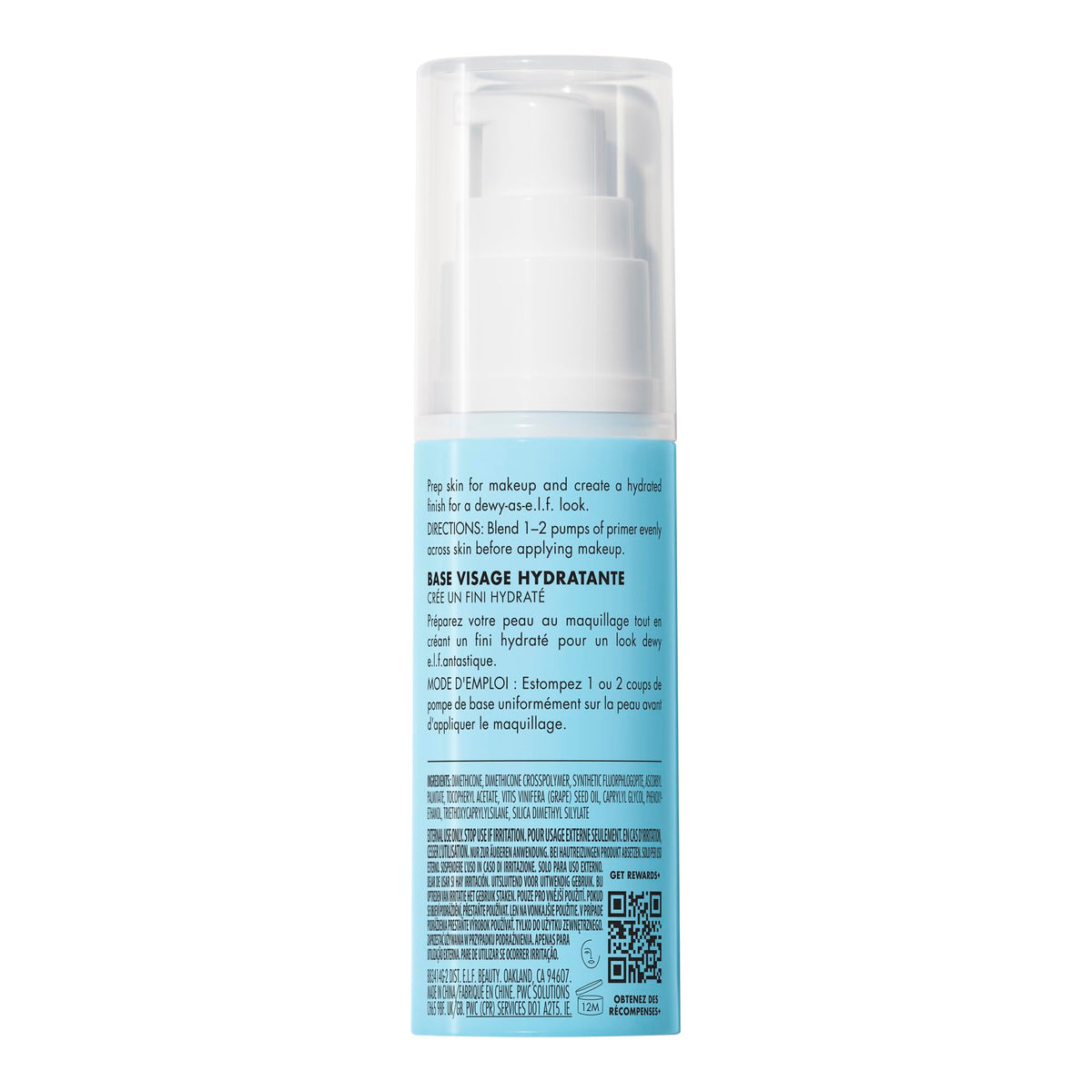 e.l.f. Hydrating Face Primer 60g product close-up