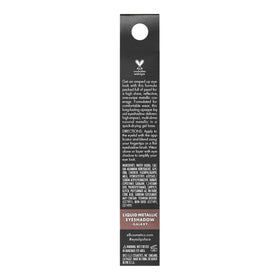e.l.f. Liquid Metallic Eyeshadow Galaxy back view with ingredients