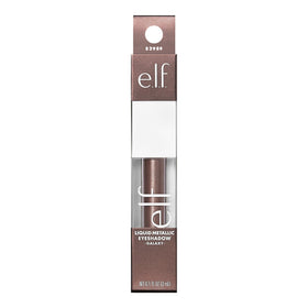 e.l.f. Liquid Metallic Eyeshadow Galaxy in use on model's eyes