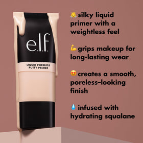 e.l.f. Liquid Poreless Putty Primer 40g in lifestyle setting