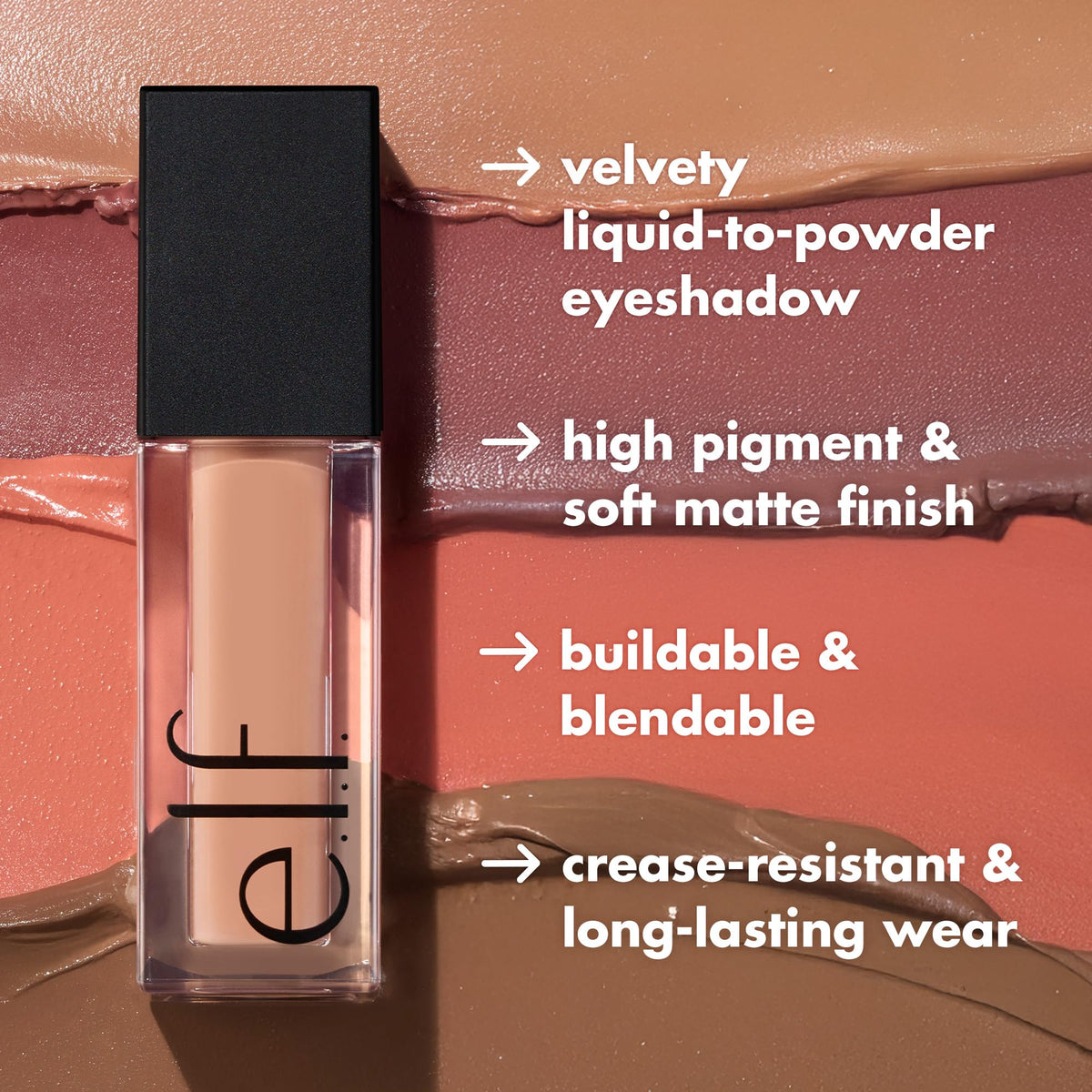 e.l.f. Liquid Velvet Eyeshadow Apricrush packaging