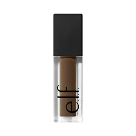 e.l.f. Liquid Velvet Eyeshadow Cable Knit on makeup table